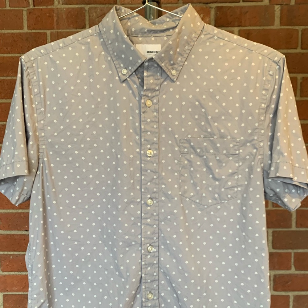 Sonoma Button Down Short Sleeve Shirt